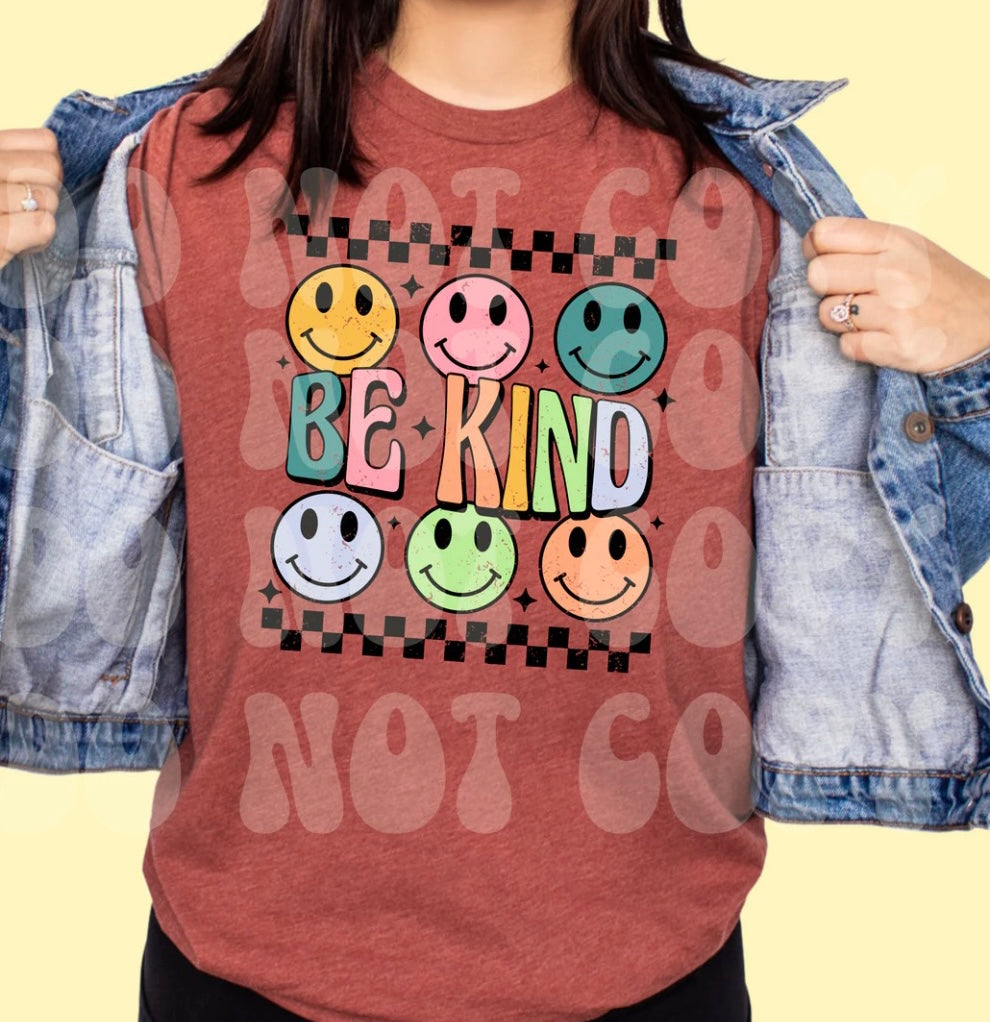 Be Kind Smiley Tee