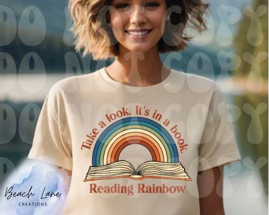 Take A Look It's In A Book Tee